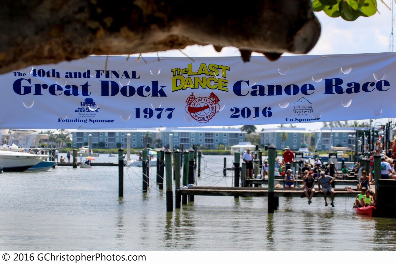 Great Dock Canoe Race, Naples Bay
