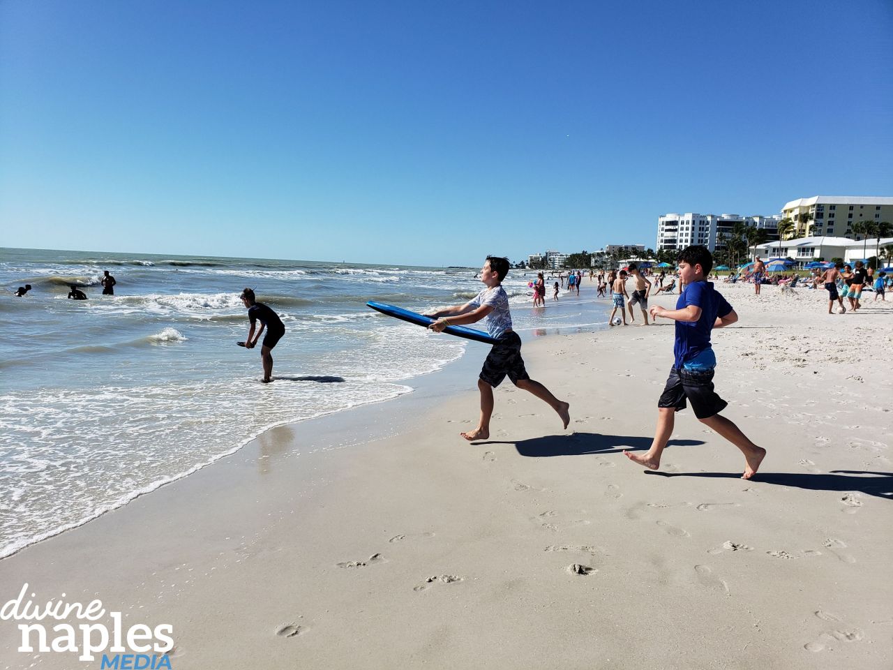 Naples, Beach, Fun, Lowdermilk Park, Sand, Waves, Sunset, Vacation
